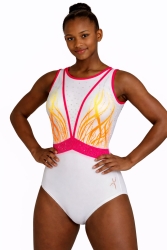 Turnpakje TS Flame White/Orange
